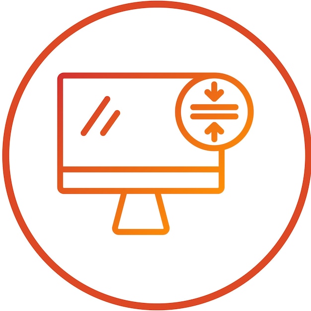 Estilo del icono del bisel de diseño vectorial