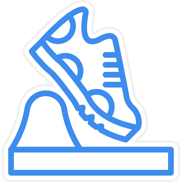 Estilo del icono del bloque de inicio del diseño vectorial