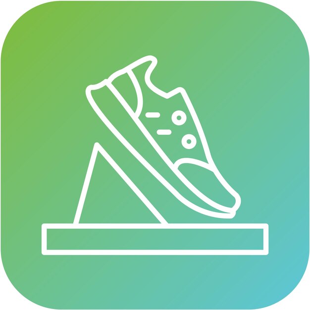 Estilo del icono del bloque de inicio del diseño vectorial