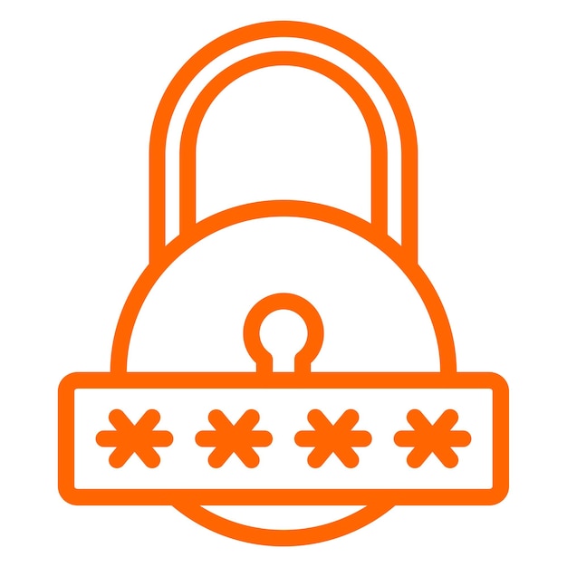 Estilo del icono bloqueado por contraseña