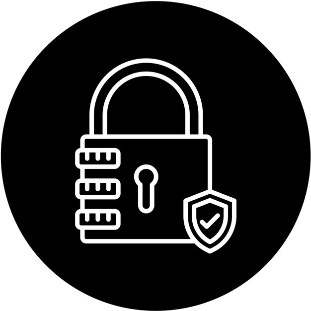 Estilo del icono bloqueado por contraseña