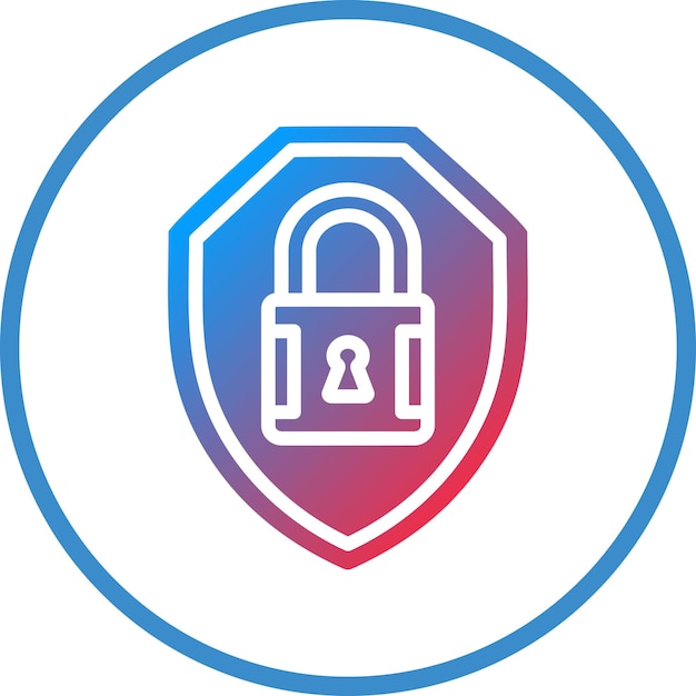Estilo del icono de bloqueo del escudo