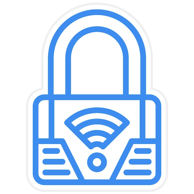 Estilo del icono de bloqueo inteligente