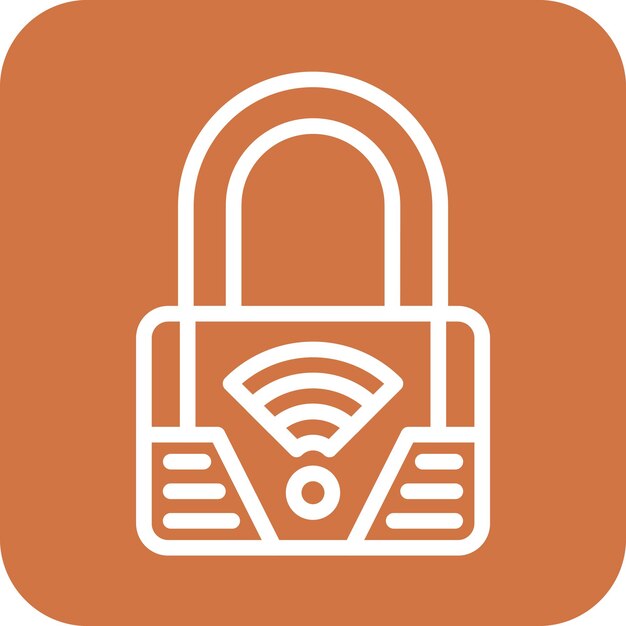 Estilo del icono de bloqueo inteligente