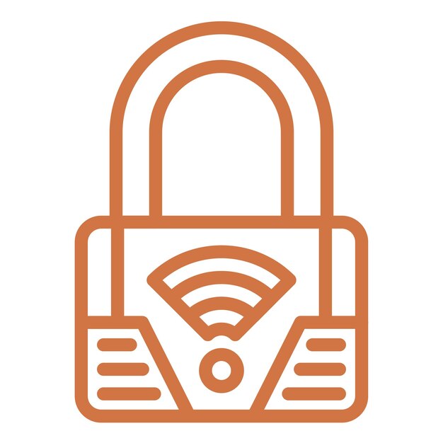 Estilo del icono de bloqueo inteligente