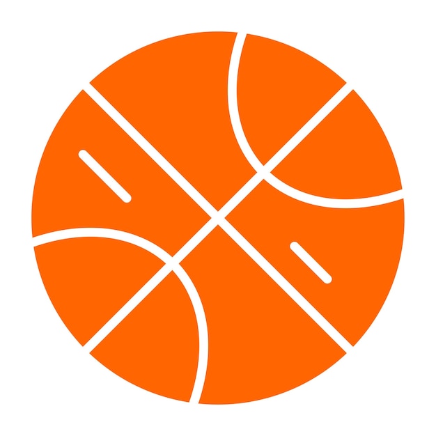Estilo del icono de la bola de diseño vectorial