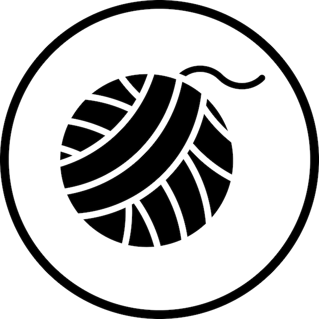 Estilo del icono de la bola de hilo