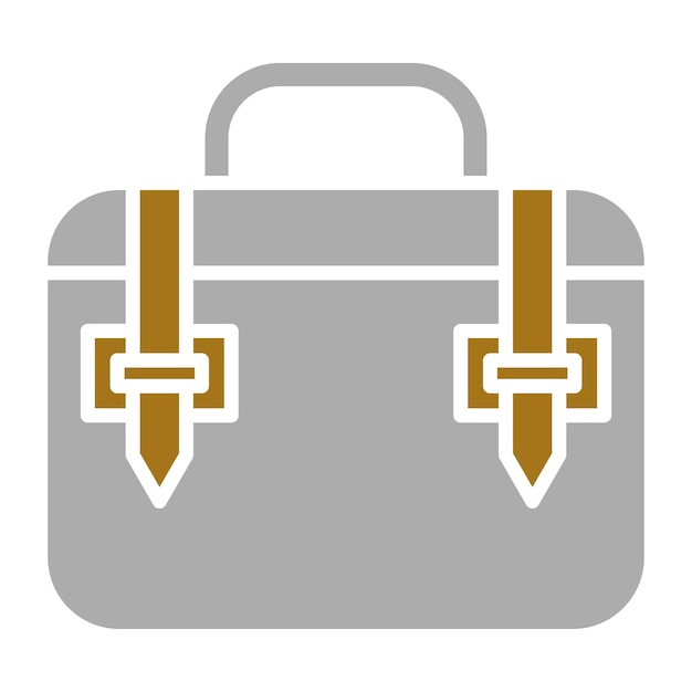Estilo del icono de la bolsa cosmética