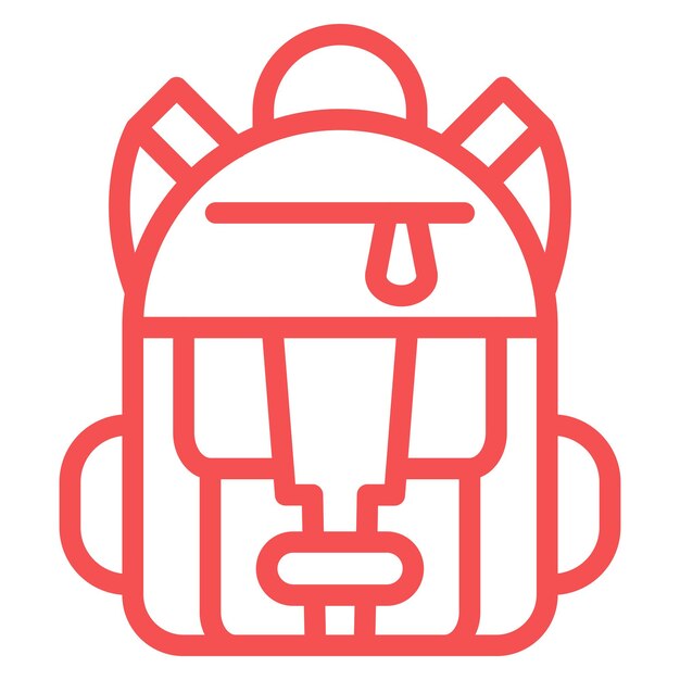 Estilo del icono de la bolsa de diseño vectorial