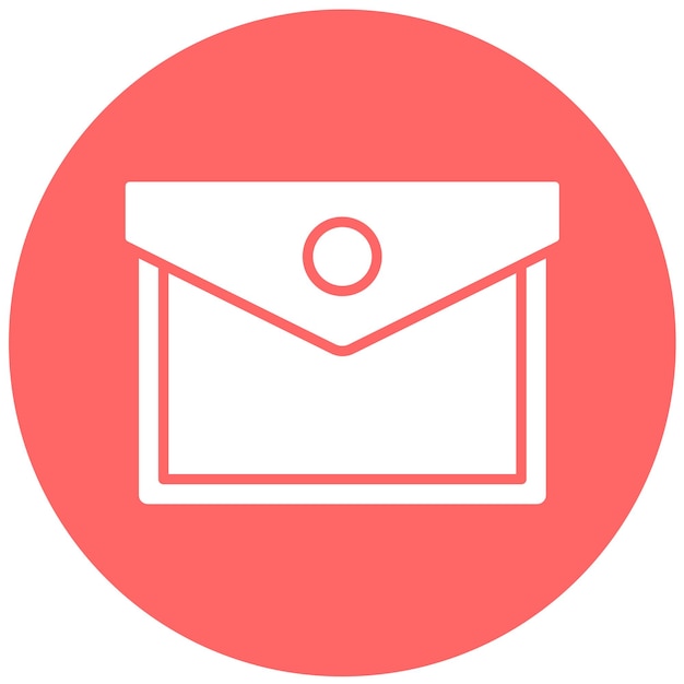 Estilo de icono de bolsillo de diseño vectorial