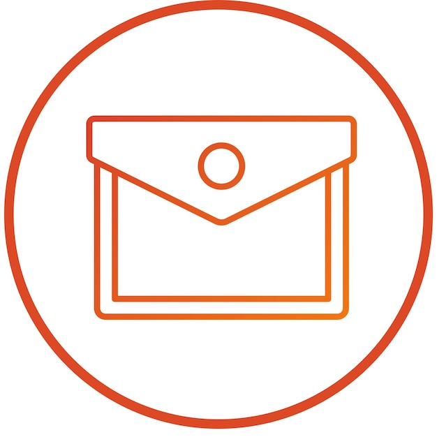 Estilo de icono de bolsillo de diseño vectorial