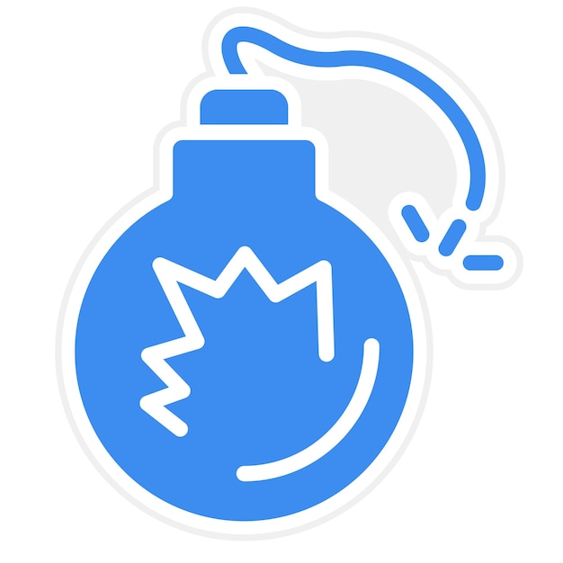 Estilo del icono de la bomba