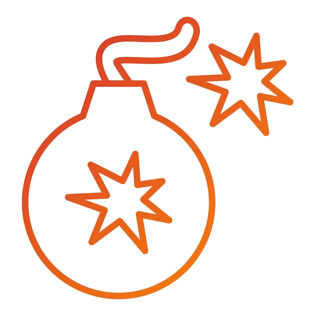 Estilo del icono de la bomba