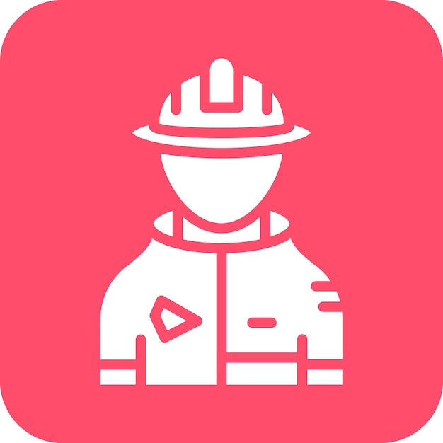 Estilo del icono del bombero