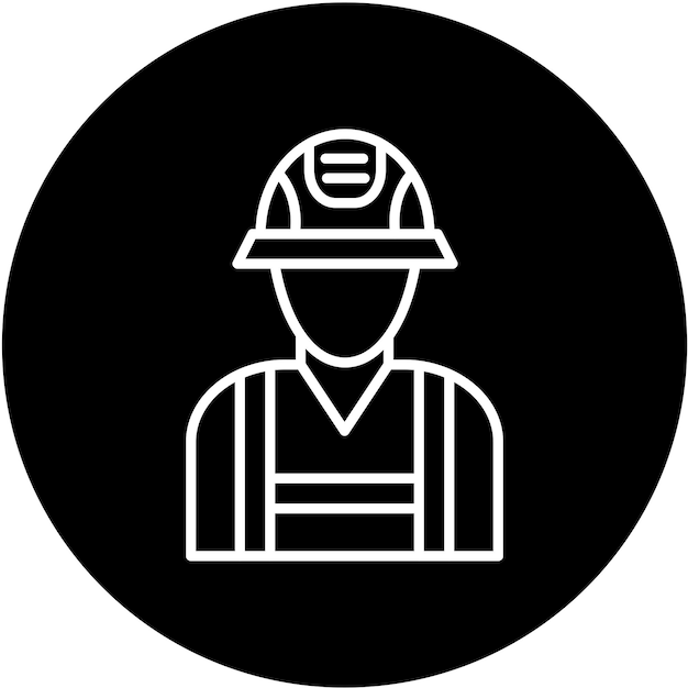 Estilo del icono del bombero