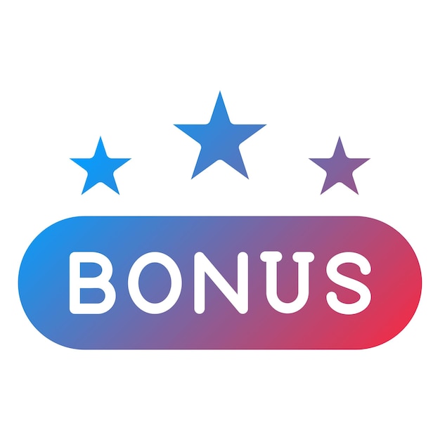 Estilo de icono de bonificación de diseño vectorial