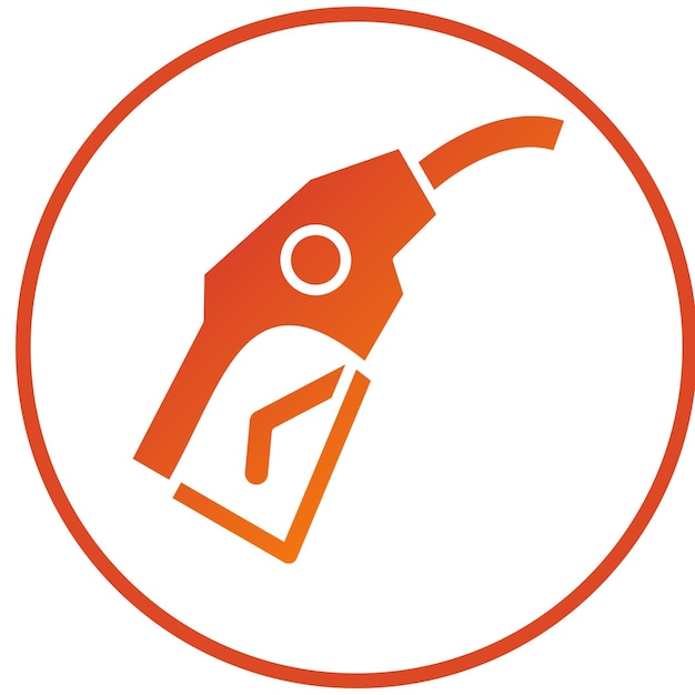 Estilo del icono de la boquilla de aceite