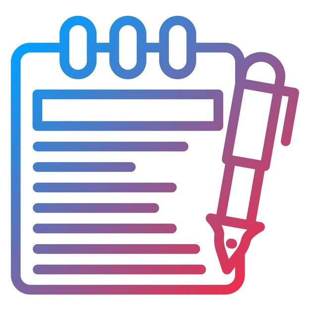 Estilo del icono del borrador de diseño vectorial