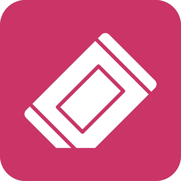 Estilo del icono del borrador de diseño vectorial