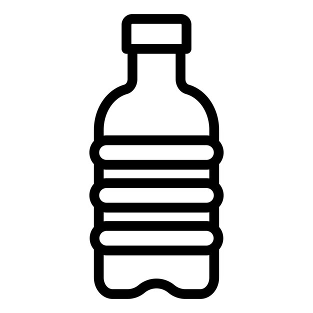 Estilo del icono de la botella de agua