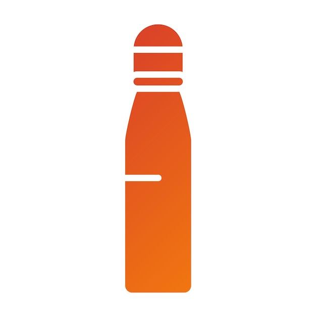 Estilo del icono de la botella de agua