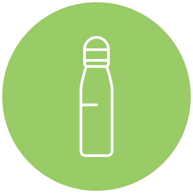 Estilo del icono de la botella de agua