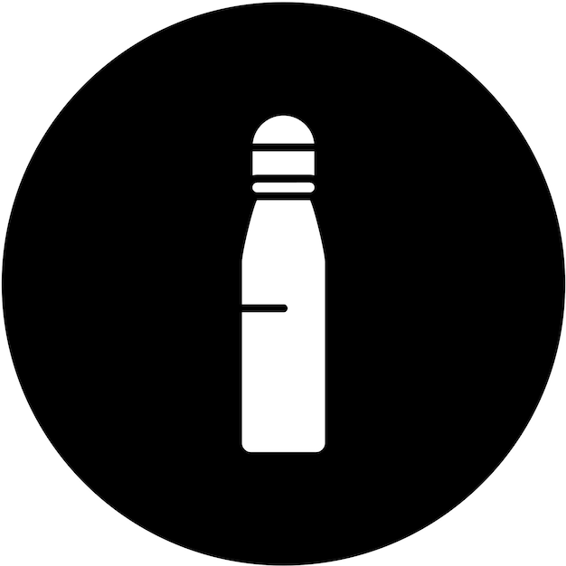 Estilo del icono de la botella de agua