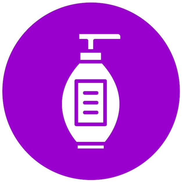 Estilo del icono de la botella de diseño vectorial