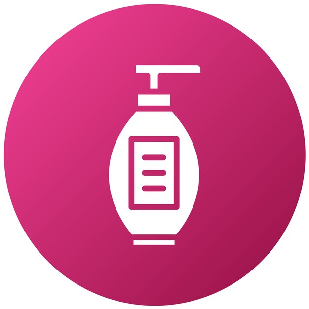 Estilo del icono de la botella de diseño vectorial