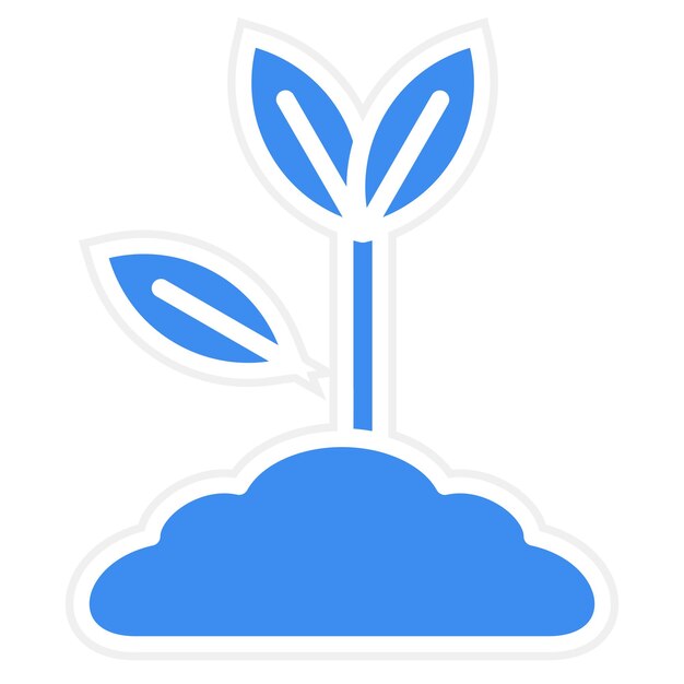 Estilo del icono de brote