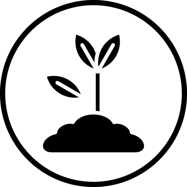 Estilo del icono de brote