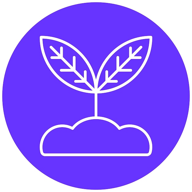 Estilo del icono de brote