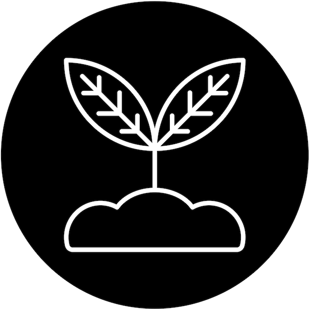 Estilo del icono de brote