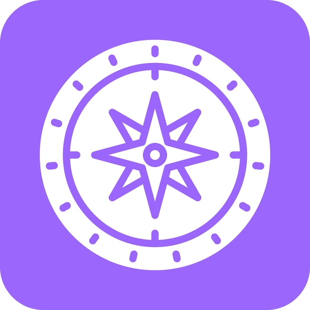 Estilo del icono de la brújula