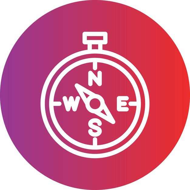 Estilo del icono de la brújula