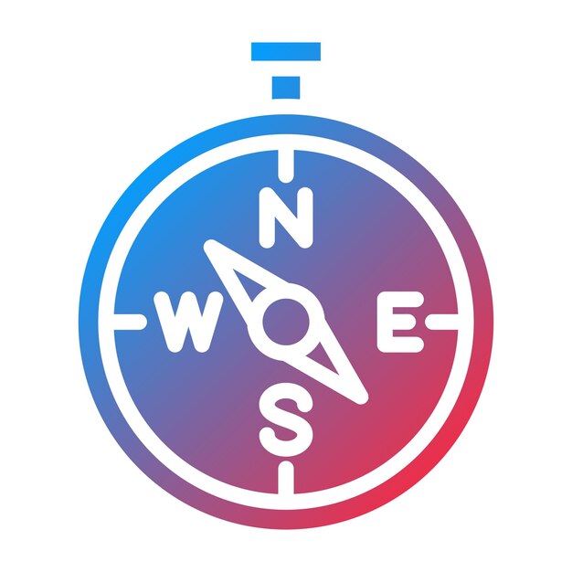 Estilo del icono de la brújula