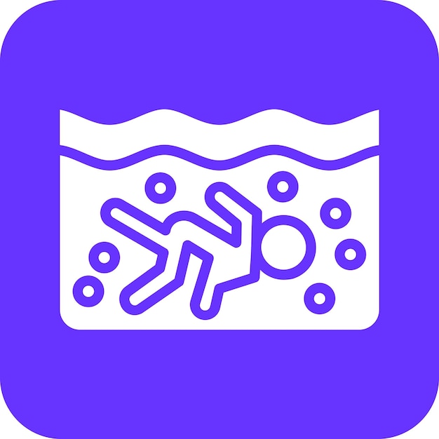 Estilo del icono de buceo
