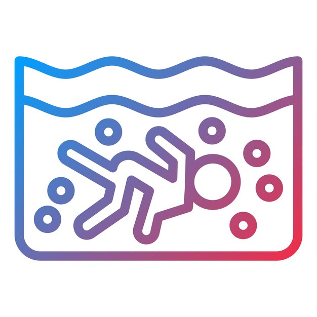 Estilo del icono de buceo