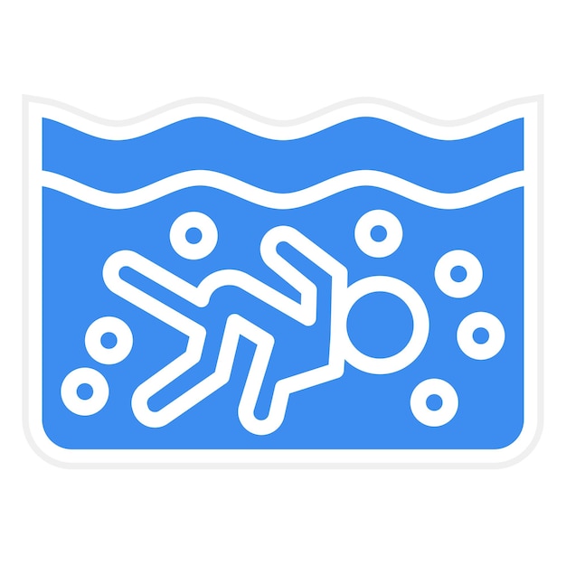 Estilo del icono de buceo