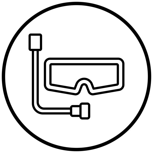 Estilo del icono de buceo