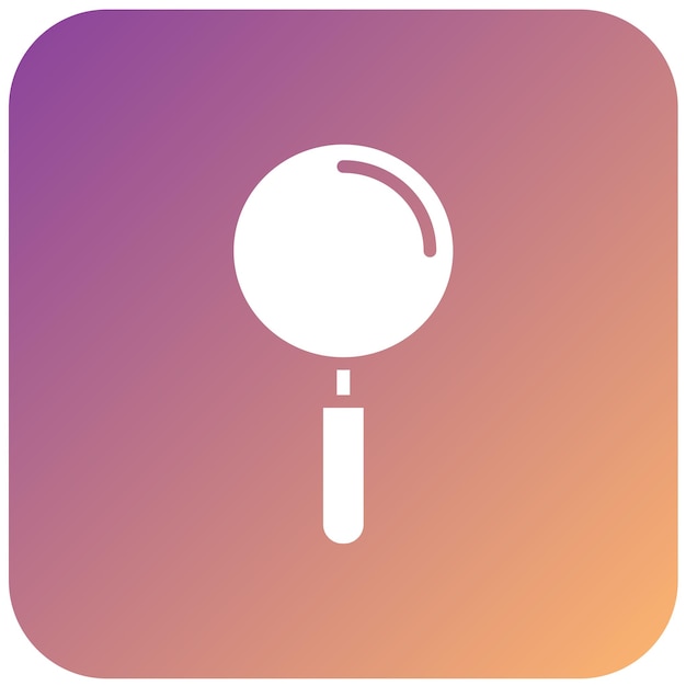 Estilo de icono de búsqueda de diseño vectorial