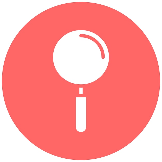 Estilo de icono de búsqueda de diseño vectorial