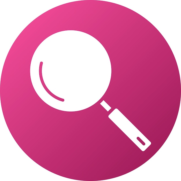 Estilo de icono de búsqueda de diseño vectorial