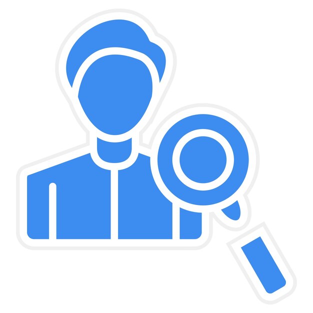 Estilo del icono de búsqueda de empleados
