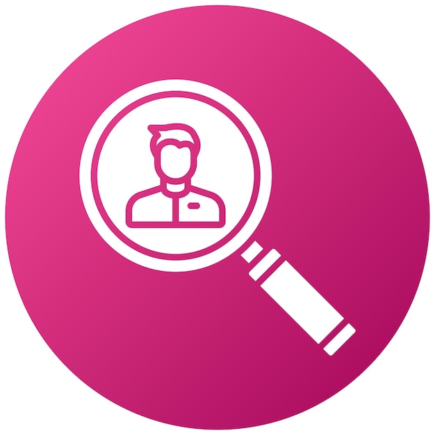 Estilo del icono de búsqueda de empleados