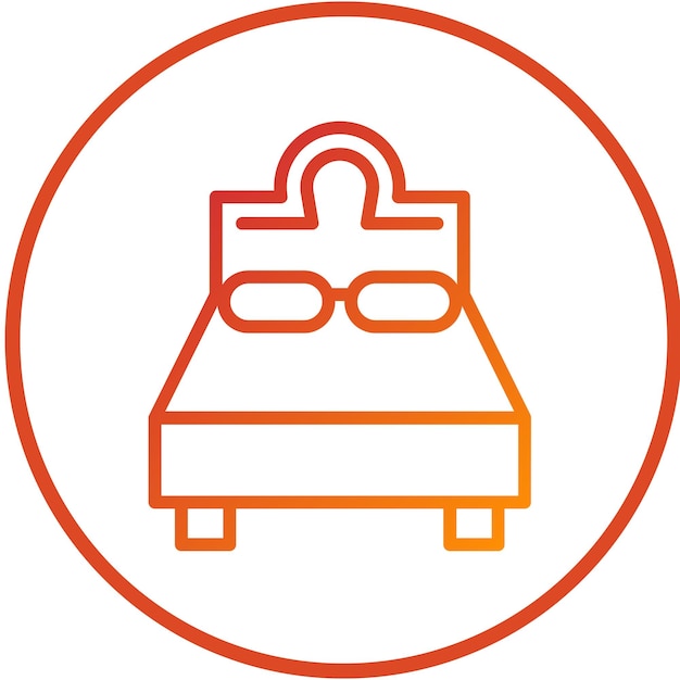 Estilo del icono de la cabecera de diseño vectorial