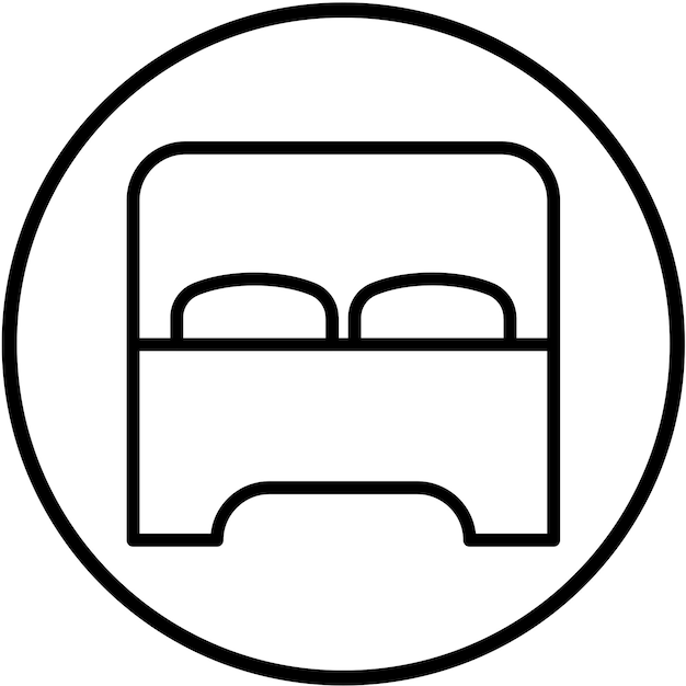 Estilo del icono de la cabecera de diseño vectorial