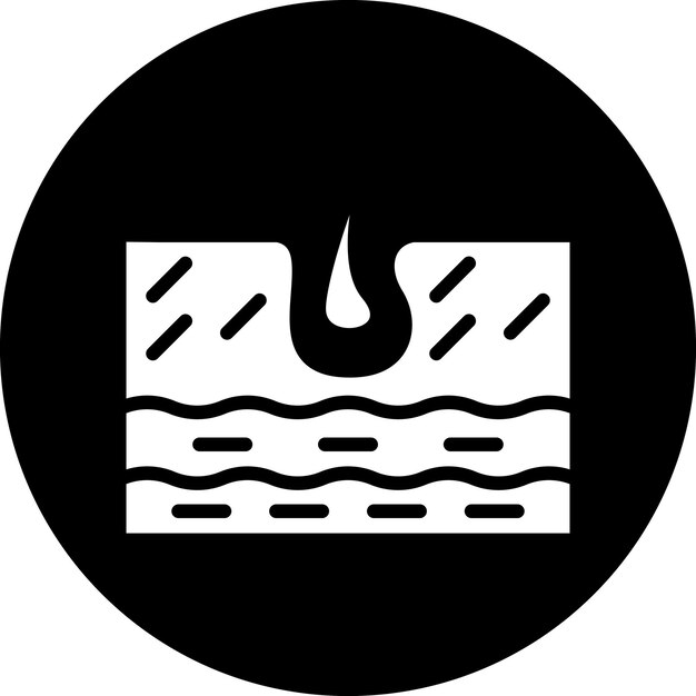 Estilo del icono del cabello