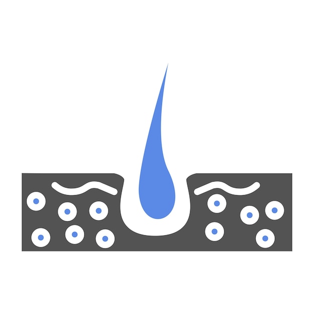 Estilo del icono del cabello