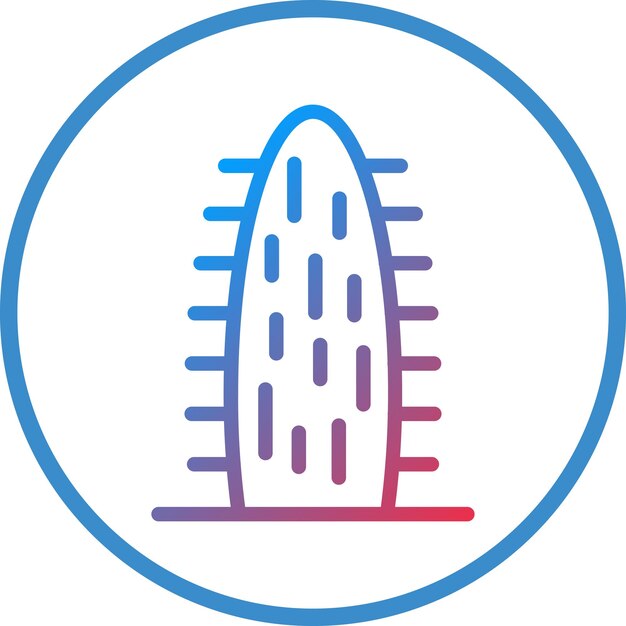 Estilo del icono del cactus